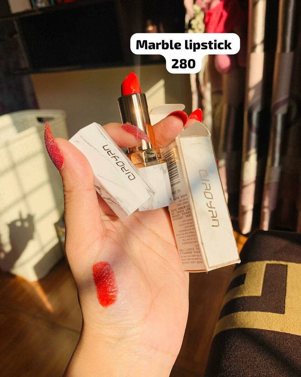 Marble lipstick