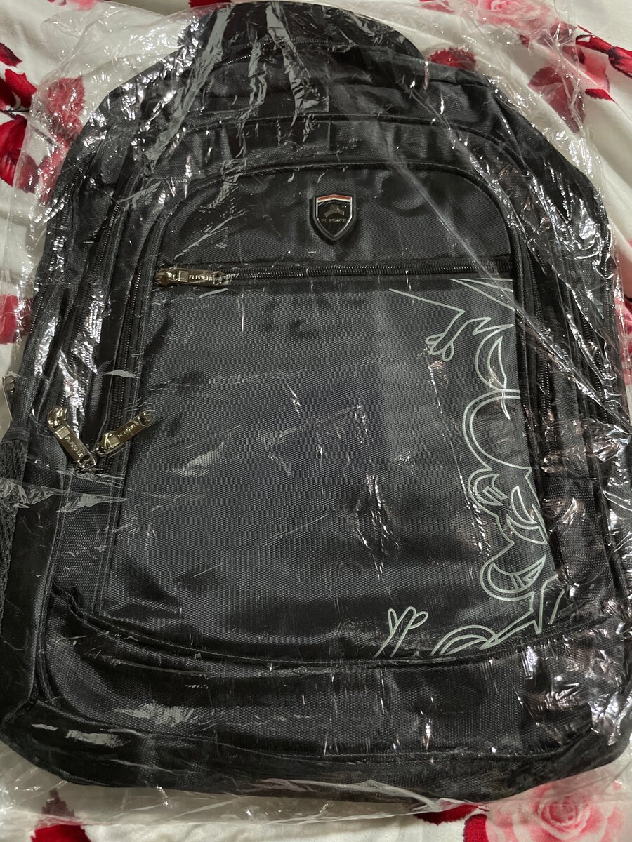 Durable Black Backpack