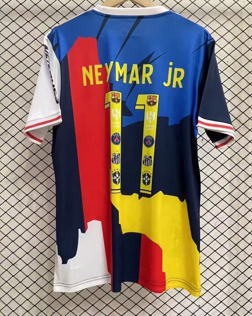 Maillot de football coloré