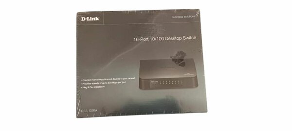 D-Link 16-Port Desktop Switch
