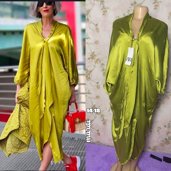 Robe élégante en satin