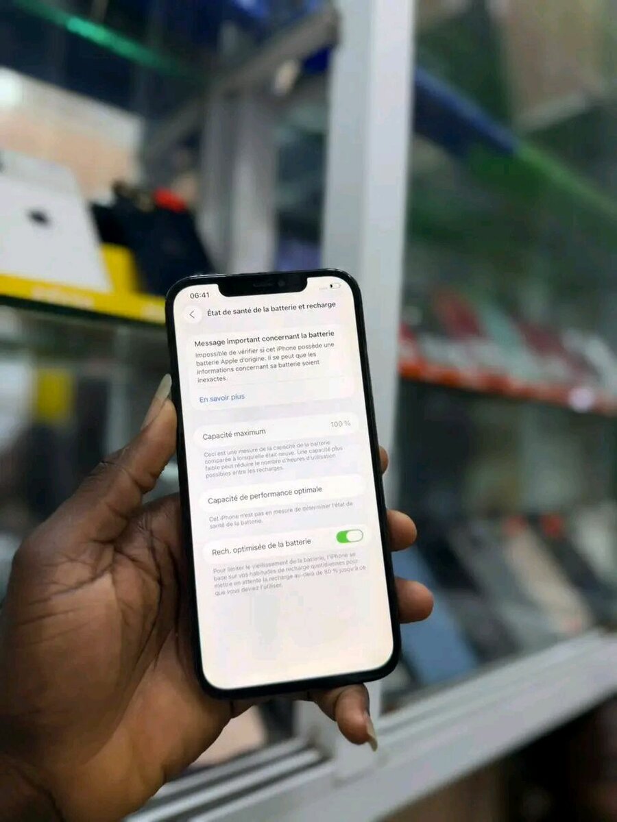 Smartphone moderne et élégant