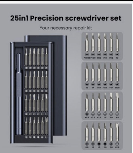 Kit de Tournevis Précision 25 en 1