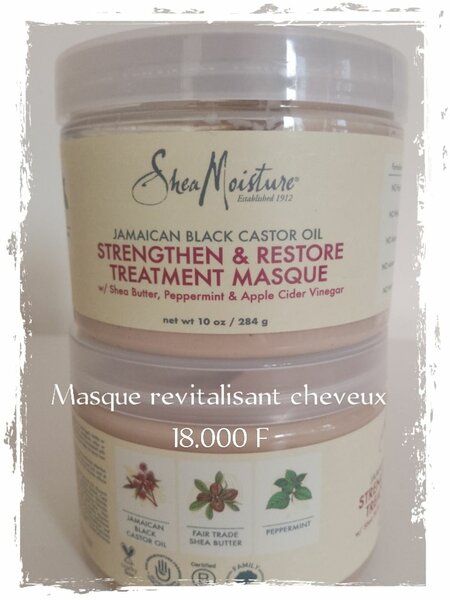Masque capillaire "Shea Moisture"