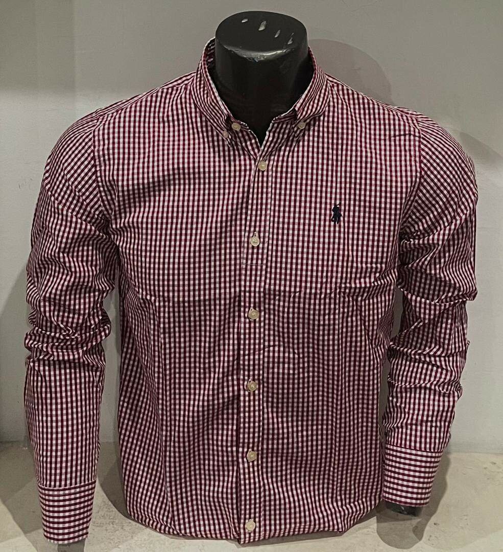 Chemise à carreaux homme élégante
