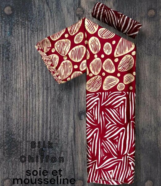 Silk/Chiffon combo