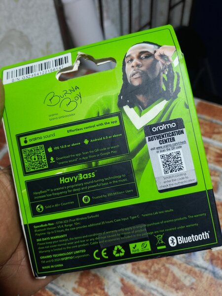 Écouteurs Sans Fil Oraimo
