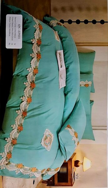 Drap 6 pièces 100% conton gla