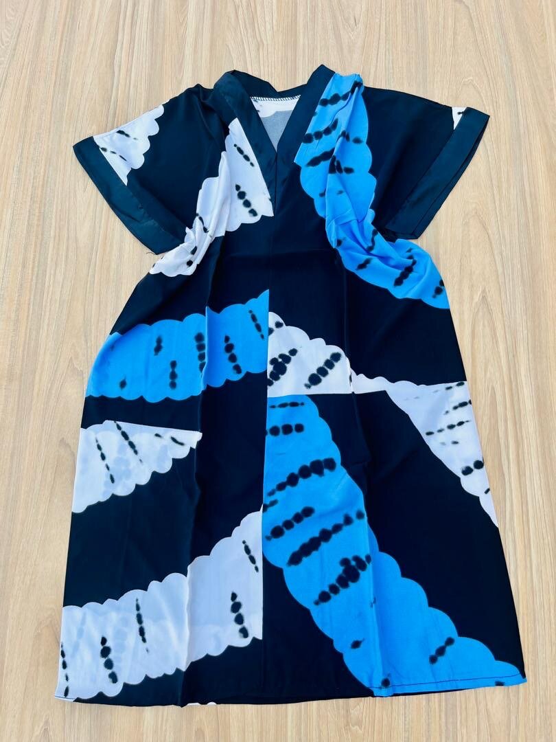 Bubu dress with fringes