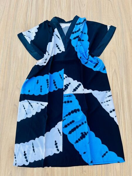 Bubu dress with fringes