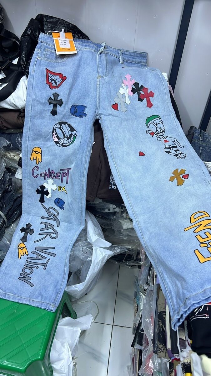 Jeans tendance cheome