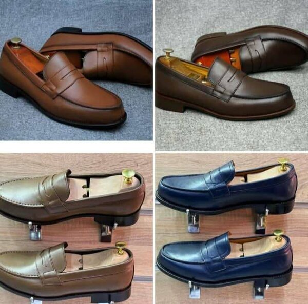 Mocassins élégants en cuir pour hommes