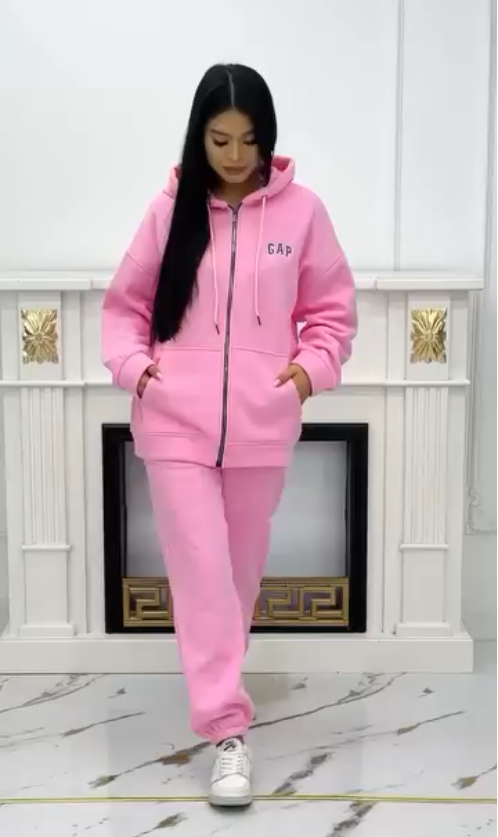 Розовый Спортивный костюм GAP 