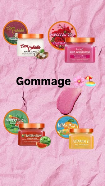 Ensemble de Gommages Parfumés