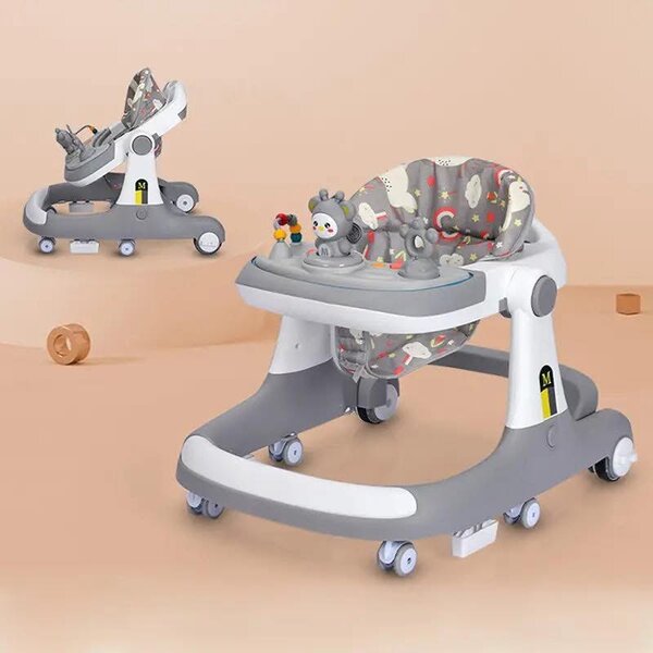 Trotteur Bébé Évolutif avec Jouets