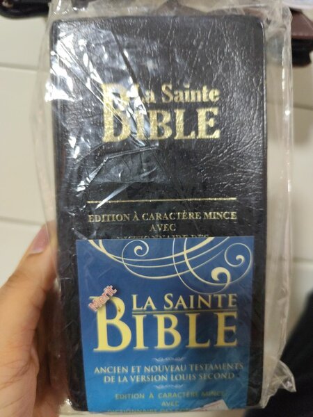 Bible de poche édition luxe