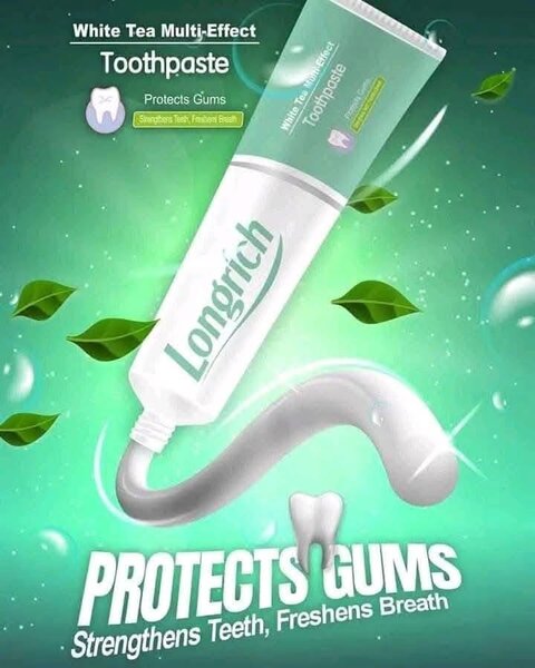 Pâte dentifrice Longrich blancheur