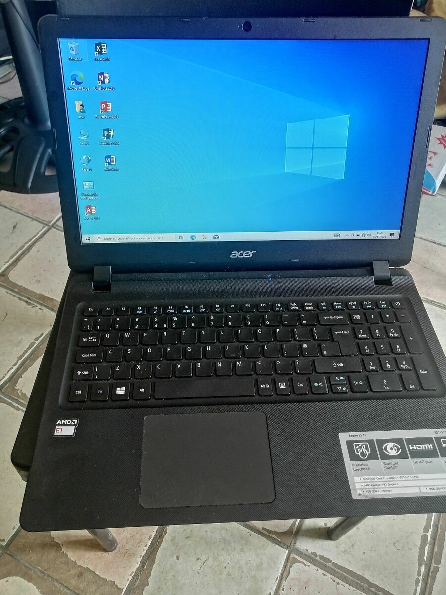 Ordinateur portable Acer AMD