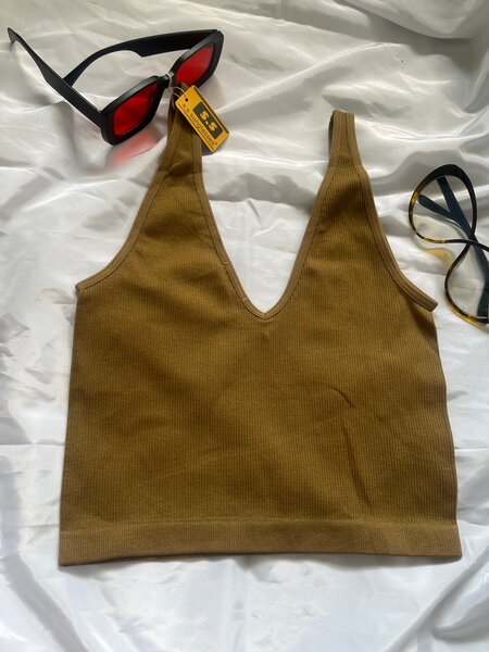 Top en coton tendance