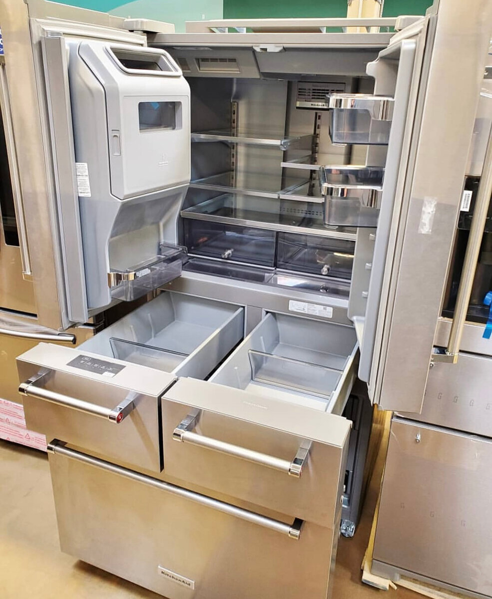 Réfrigérateur en acier inoxydable