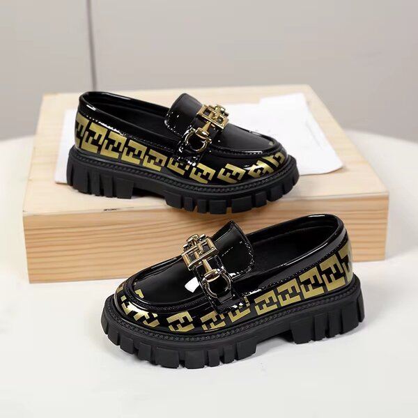 Mocassins Noirs en Cuir