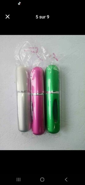 Mini pompe à parfum portable rechargeable