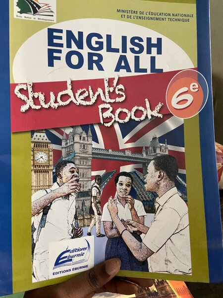 Livre "English for All" 6e