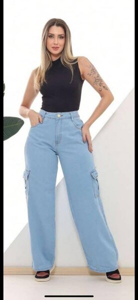 Jean cargo femme tendance