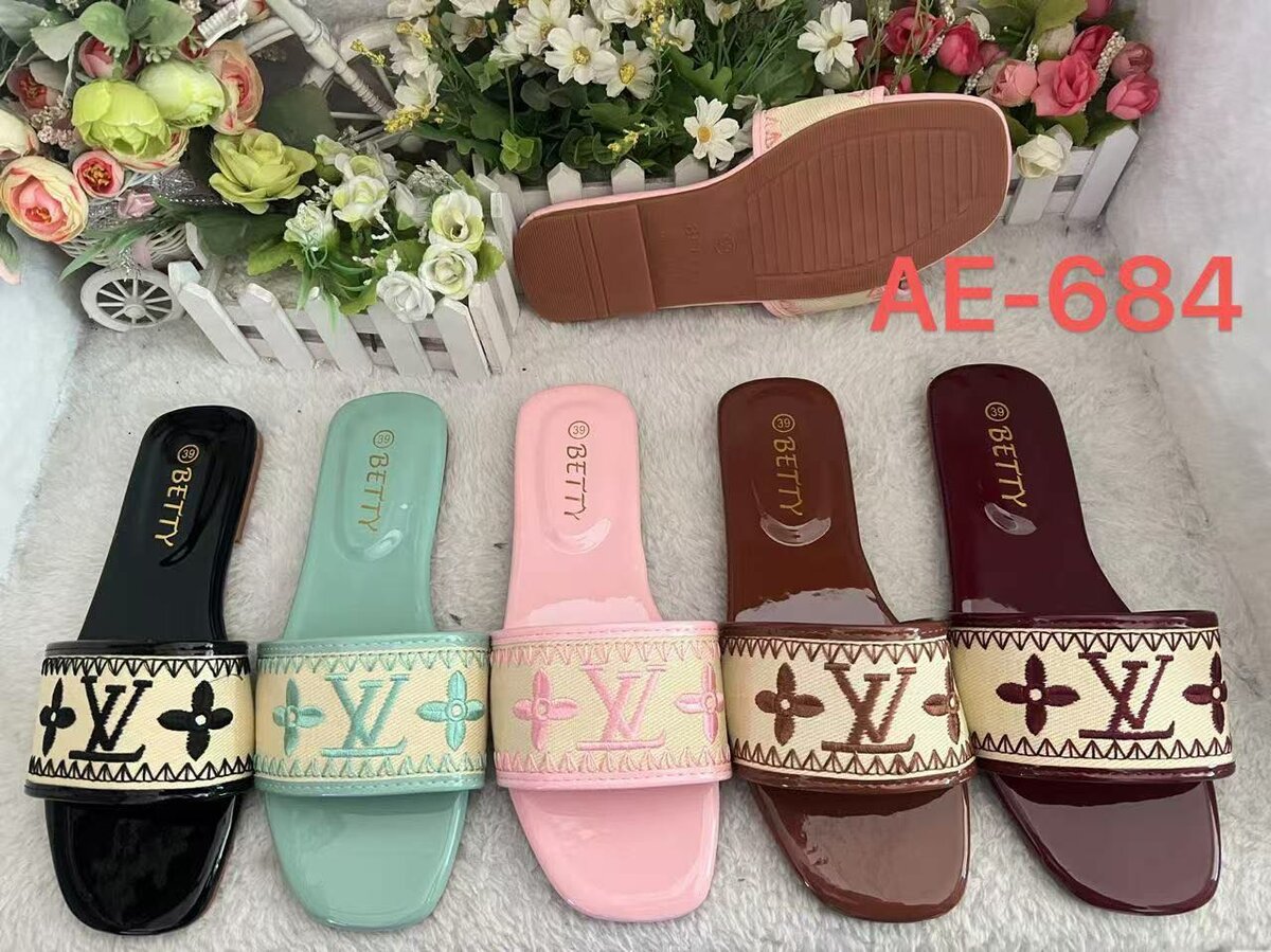 Beautiful ladies slippers