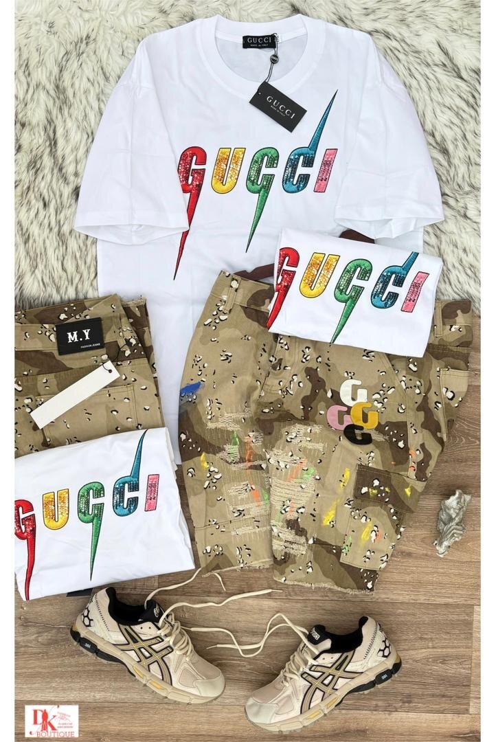 Ensemble T-shirt et Short Mode