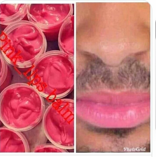 Baume à lèvres rose hydratant