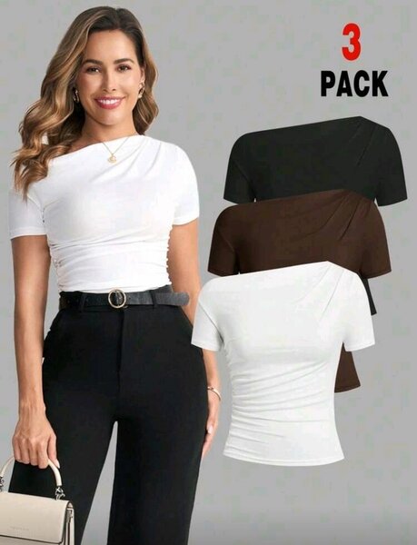 T-shirts asymétriques femme