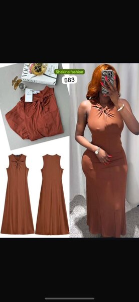 Robe Maxi Évasée Élégante
