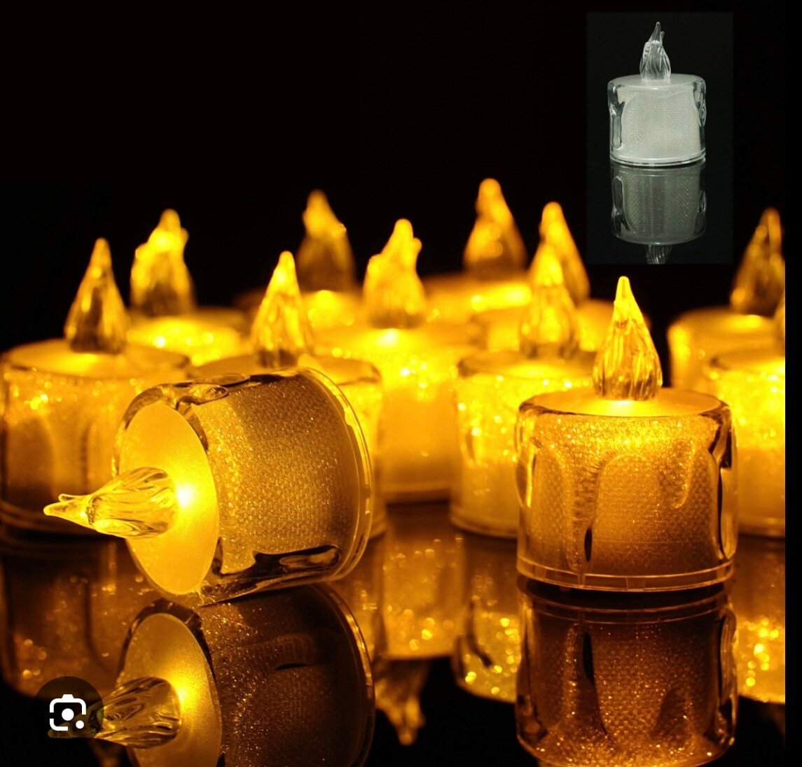 Bougies LED décoratives