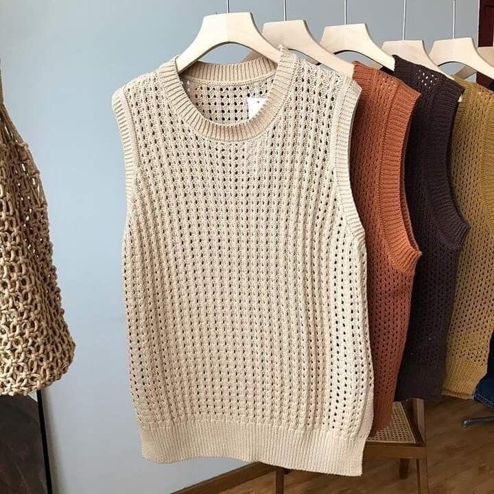 Pulls sans manches élégants