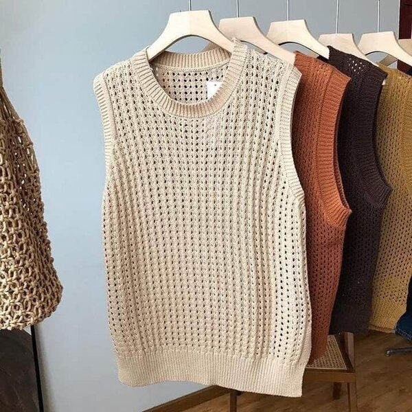 Pulls sans manches élégants