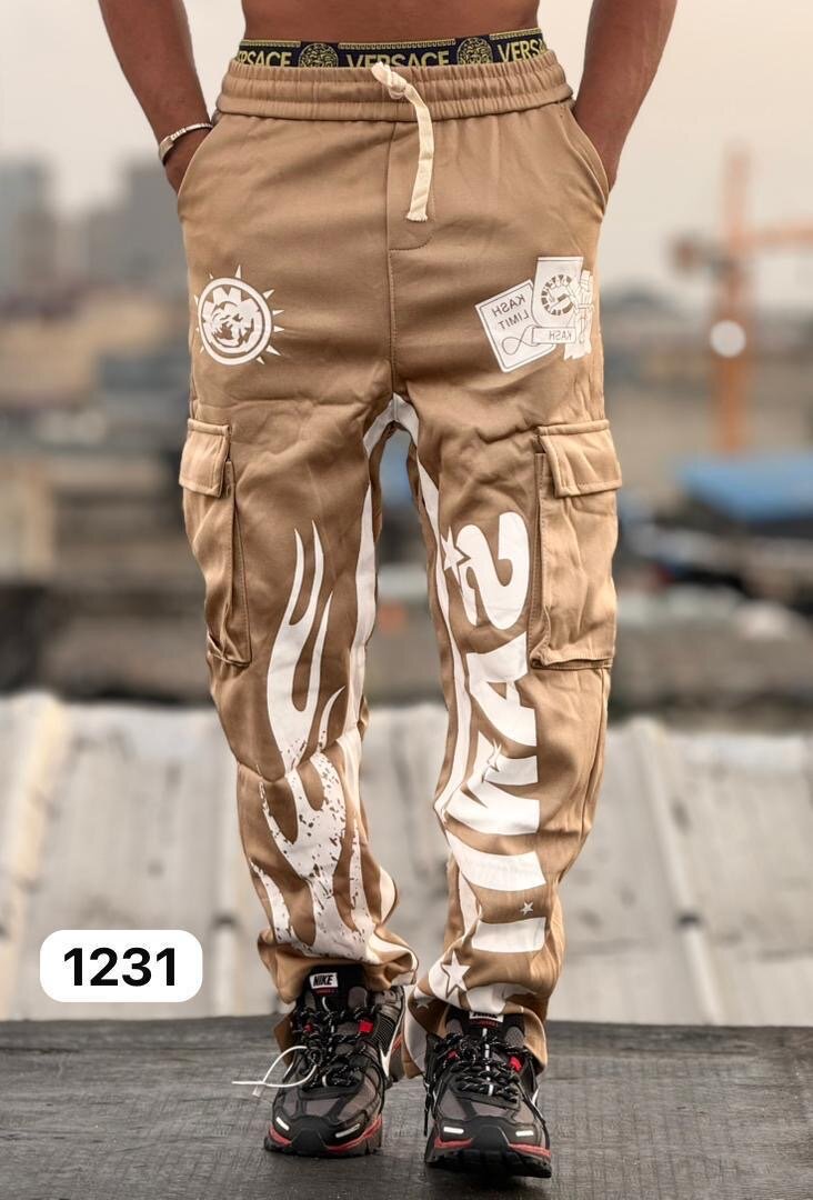Pantalons Cargo Graphiques Tendance