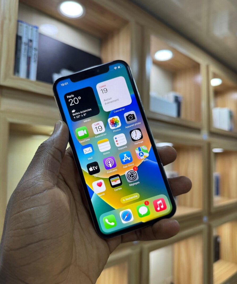 iPhone X 64Go Argent