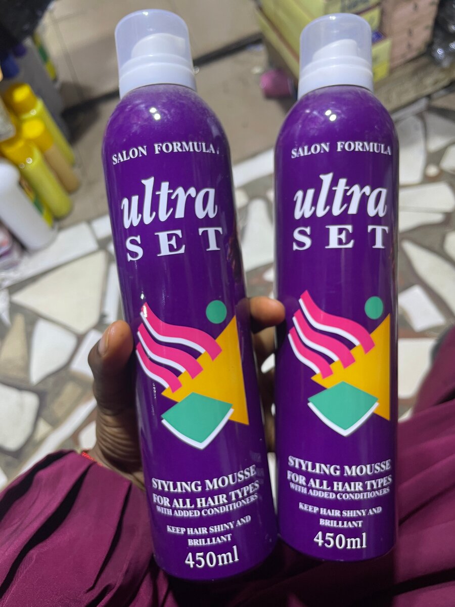 Ultra Set Hair Mousse 450ml
