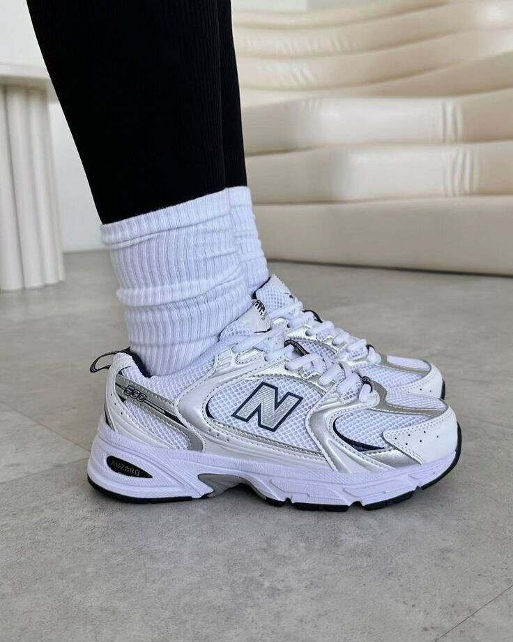 Baskets blanches New Balance