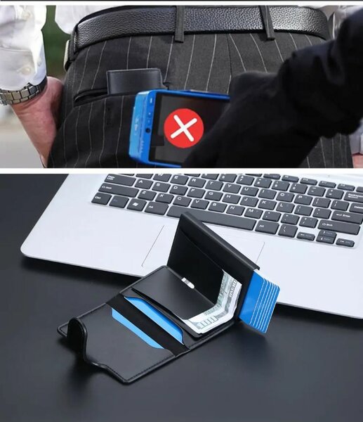 Porte-cartes RFID anti-vol