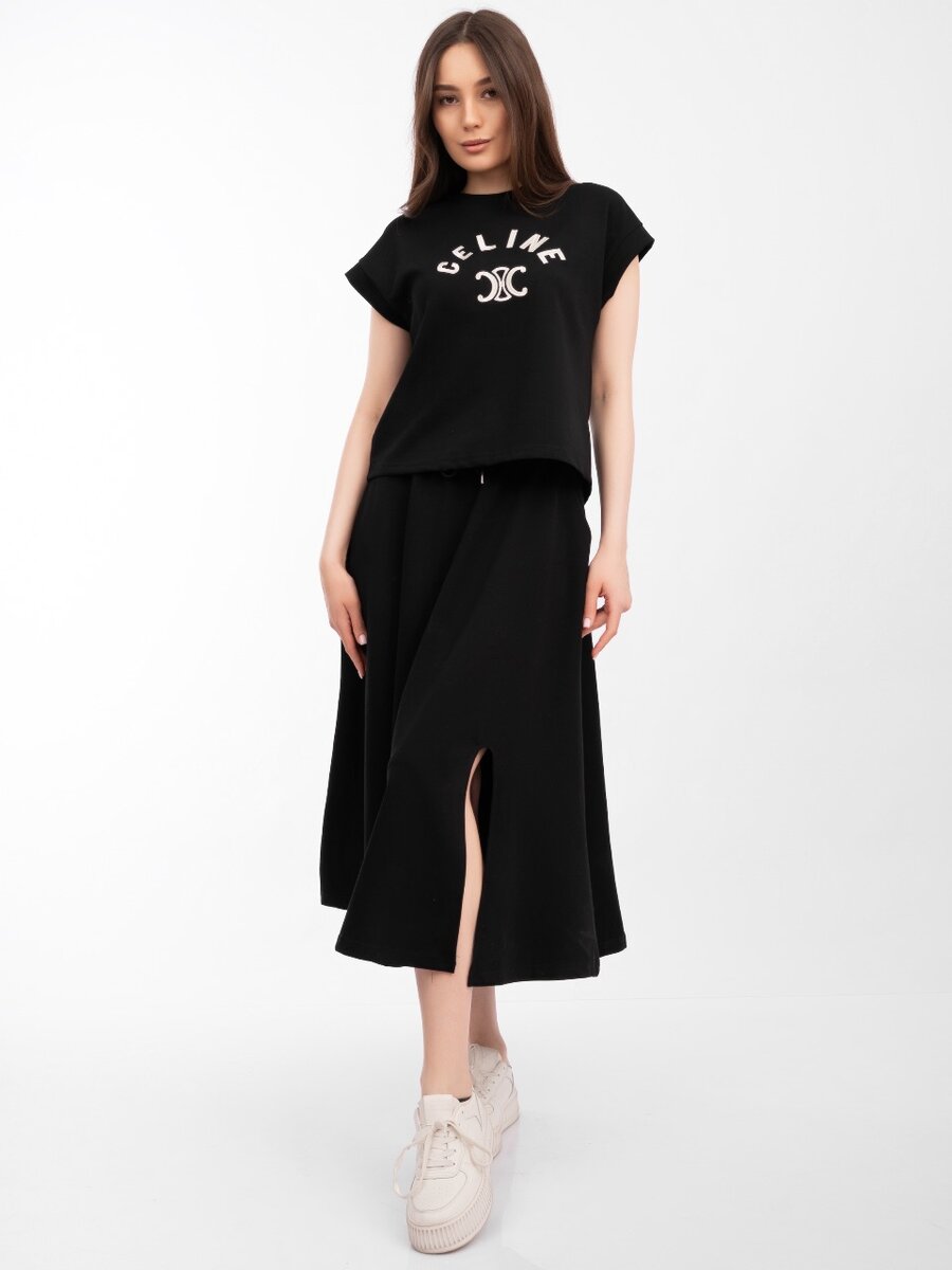 Двойка женская футболка с юбка