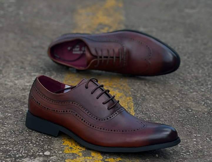 Premium high-quality leather shoes from well-known brands