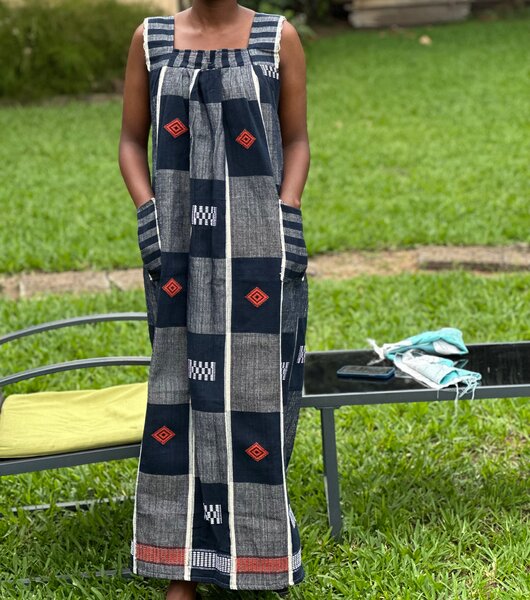 Robe longue ethnique chic