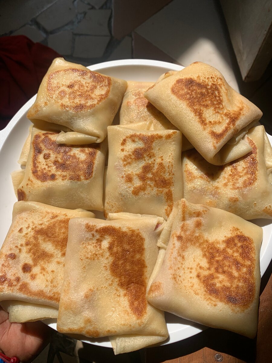 7 crêpes jambon fromage