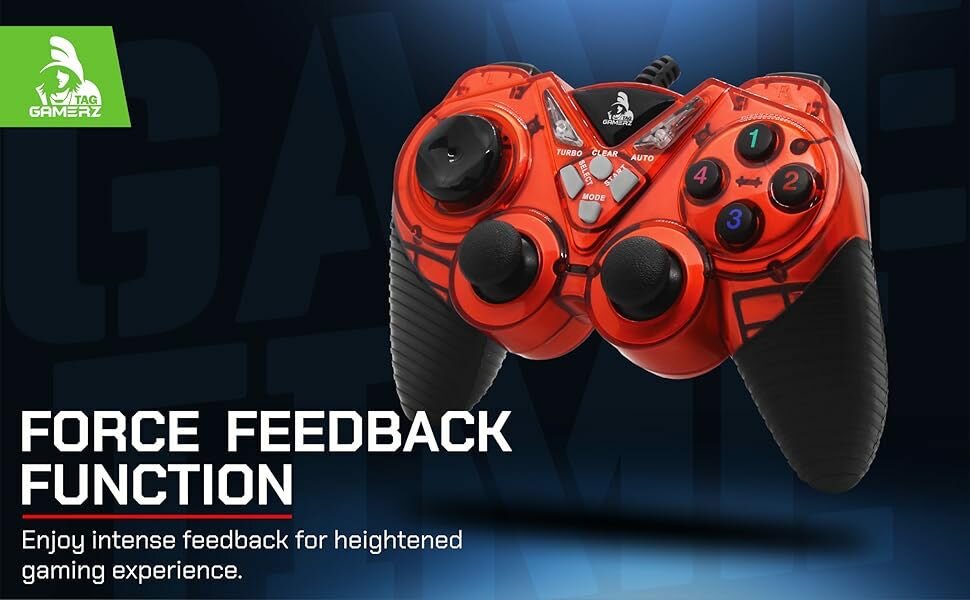 USB Dual Shock Game Controller