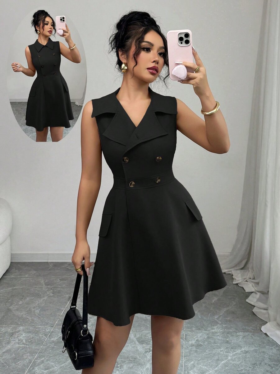 Robe Évasée Élégante Femme