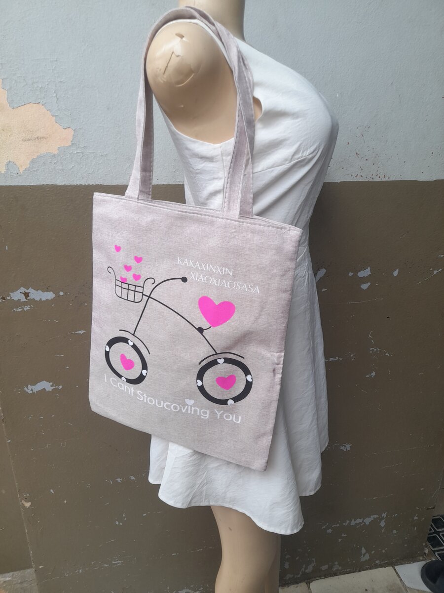 Sac fourre-tout amusant vélo