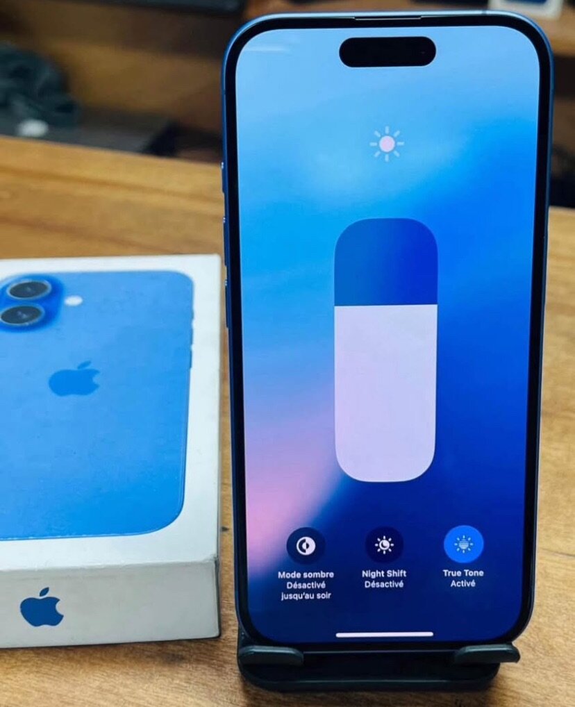 iPhone Bleu avec Boîte Originale