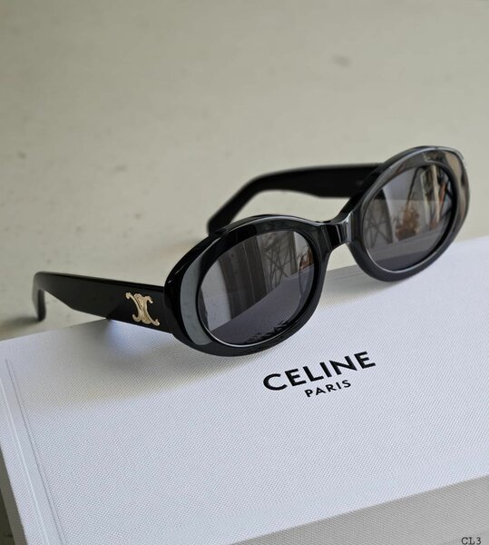 Lunettes de soleil noires Celine